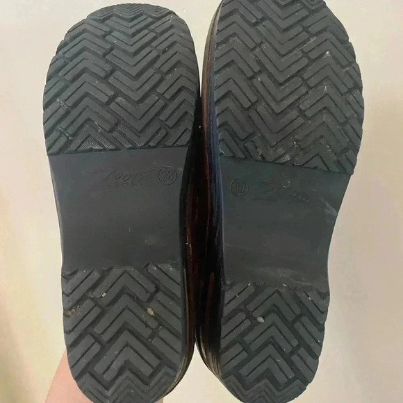 ZEETA VINTAGE LEATHER CLOGS SLIP ONS SIZE 7.5 - Picture 4 of 6